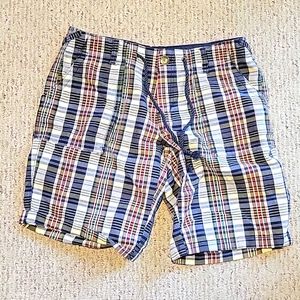 Eddie Bauer plaid shorts